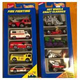 W - HOT WHEELS FIRE FIGHTING & CRAZY CLASSICS SETS