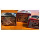 W - LOT OF 3 COLLECTIBLE LUNCH BOXES (A446)