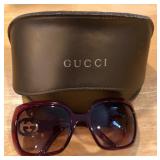 W - PAIR OF GUCCI SUN GLASSES (R169)