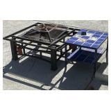 W - PATIO FIRE PIT & TILE-TOP TABLE (Y8)