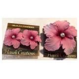 W - HAUOLI CREATIONS EARRINGS & BROOCH (J41)