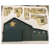W - SNOW BABIES NATIVITY CRECHE (R262)