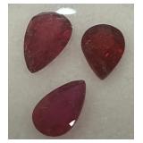 3.35CT RUBY GEMSTONES