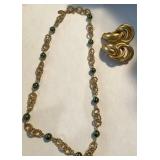 W - FRANCESCA VISCONTI NECKLACE & EARRINGS SET