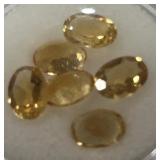 4.38CT CITRINE GEMSTONES