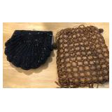 W - LOT OF 2 BEADED PURSES (R170)