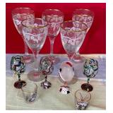 W - MIXED LOT OF STEMWARE (G84)