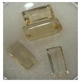 4.22CT CITRINE GEMSTONES