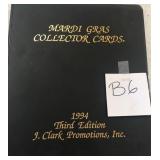 W - 1994 MARDI GRAS COLLECTOR CARD ALBUM