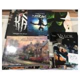 W - CIRQUE DU SOLEIL AND ART BOOK LOT