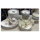 W - LA PRIMULA CHRISTMAS DISHWARE (ITALY) (G91)