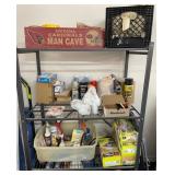 W - STORAGE SHELVING UNIT W/ CONTENTS (G92)