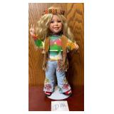 W - DANBURY MINT HARMONY DOLL 1997 (D186)