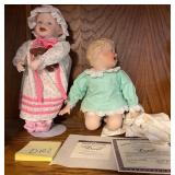W - SARAH DOLL & DAVID W/ COA DOLL (D102)