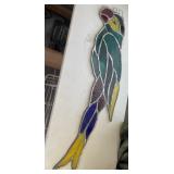 W - STAINED GLASS PARROT (Y26)