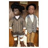 W - ALFAFA AND BUCKWHEAT COLLECTOR DOLLS