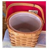 W - ROUND BASKET W/ LINER (G109)