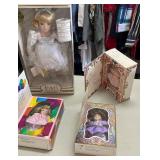W - LOT OF 4 COLLECTIBLE DOLLS