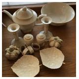 W - LENOX TEAPOT, BOWLS, VASES & MORE (A40)