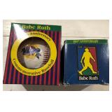 W - LOT OF 2 BABE RUTH COLLECTIBLES (R217)