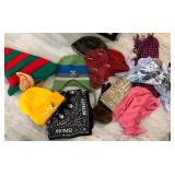 W - MIXED LOT OF HATS & SCARVES (R64)