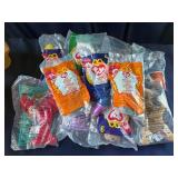 W - LOT OF TY HAPPY MEAL COLLECTIBLES (C73)