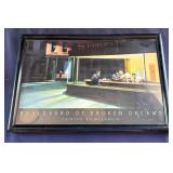 W - BOULEVARD OF BROKEN DREAMS ART FRAMED (C113)