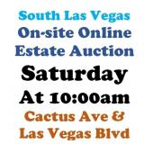 WELCOME TO OUR SAT. @10am ONLINE PUBLIC AUCTION