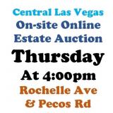 WELCOME TO OUR THUR. @4pm ONLINE PUBLIC AUCTION