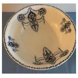 E - VINTAGE R&A SALINS "MONTHLON" IRONSTONE BOWL