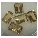 4.42CT CITRINE GEMSTONES