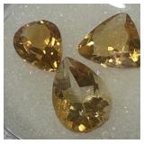 4.10CT CITRINE GEMSTONES