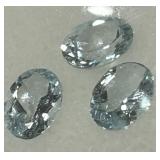 1.97CT AQUAMARINE GEMSTONES