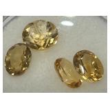 4.37CT CITRINE GEMSTONES