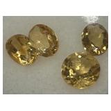 4.37CT CITRINE GEMSTONES
