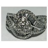 10KT GOLD DIAMOND RING 8.70GRS