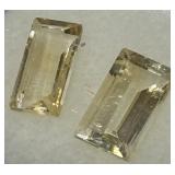 3.59CT CITRINE GEMSTONES