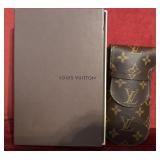 J - LOUIS VUITTON MONOGRAM EYEGLASS CASE (E39)