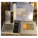 J - WARMING MATTRESS PAD, FULL SIZE SHEETS SET