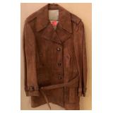 J - ROBERT KIRK LTD LEATHER JACKET