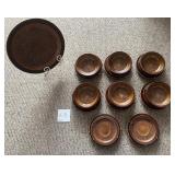 J - TWENTY-THREE PIECES MERIDIAN STONEWARE