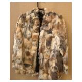 J - FUR JACKET SIZE SMALL
