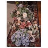 J - MIXED LOT OF FAUX FLOWERS