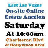 WELCOME TO OUR SAT. @10am ONLINE PUBLIC AUCTION