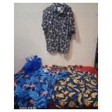 J - HAWAIIAN SHIRTS (XL) & SUNGLASSES