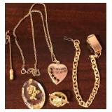 J - MIXED LOT OF COSTUME JEWELRY