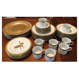 J - ROYAL GALLERY GOLD BUFFET DISHWARE