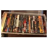 J - MIXED LOT OF DVDS IN BIN