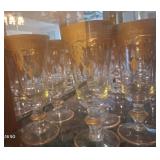 J - MIXED LOT OF VINTAGE STEMWARE