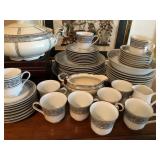 J - 55 PIECES MIKASA BRINDISI DISHWARE